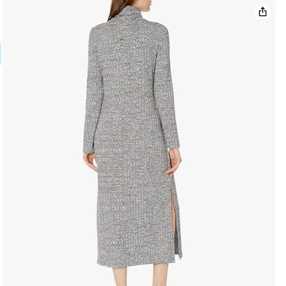 NWT Mudpie Frankie Long Turtleneck Knit Dress - Picture 2 of 9